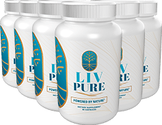 Liv Pure six bottles